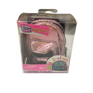 Real Littles Backpacks With Surprises Collectible Set Pink Glitter For Ages 6+